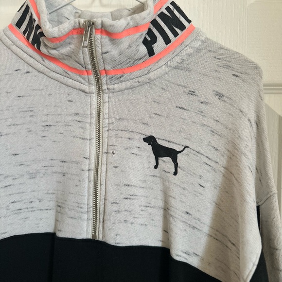 PINK by Victoria Secret - Cozy Fleece Half Zip - Picture 5 of 5